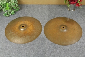 セイビアン ハイハットシンバル 14／36 HIHATS SABIAN 重さ1.0kgと1.2kg 楽器