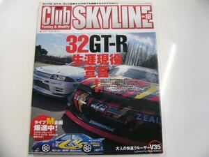 Club SKYLINE/no.18/32GT-R　生涯現役宣言!?