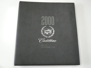 2000 Cadillac PRESS INFORMATION
