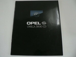  Opel catalog /OMEGA 3000/CD//E-XB300