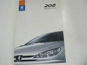 PEUGEOT/206 accessory catalog 