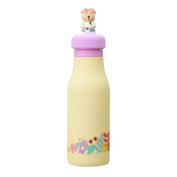 新品 ステンレス ロゴボトル ベアリスタ スタバ タンブラー ステンレスボトル B1