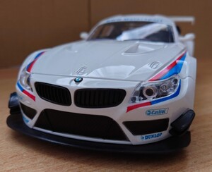 1/18 BMW Z4 レーシング ホワイト ラジコン 27MHz仕様 中古品