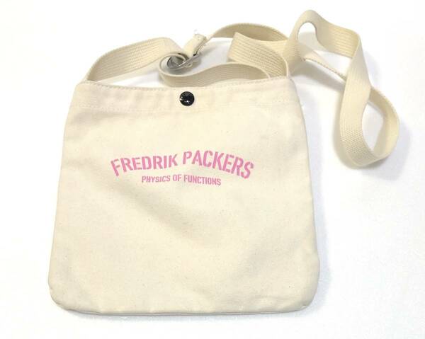 FREDRIK PACKERS フレドリックパッカーズ ショルダーバッグ 224093 キャンバス　ピンク