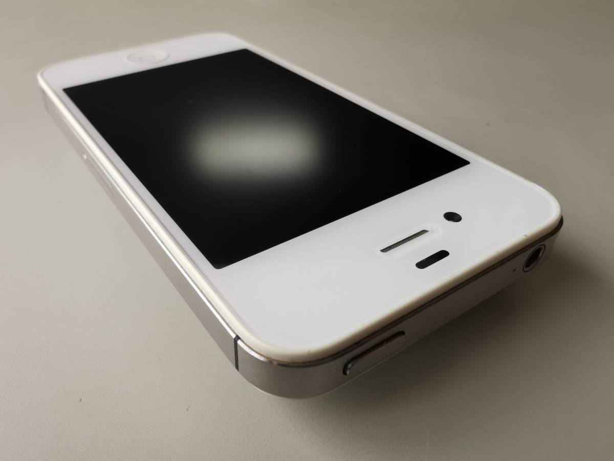 18％OFF】 iPhone4S ブラック 下駄付 iOS5.1美品 - スマートフォン本体