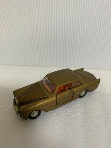 DINKY TOYS ROLLS ROYCE SILVER CLOUD III/ディンキー /127 /ロールスロイス/ミニカー/レトロ/USED/部品取り用/変色歪み等経年/ジャンク扱