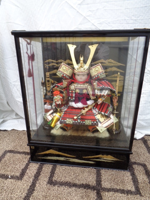 May Doll, First Festival, Child General, in glass case, Used, Like New, season, Annual Events, Children's Day, May Dolls