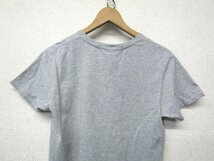 V0437：gol. ゴル 半袖Tシャツ/灰/S メンズ レディース プリントT カットソー サッカー フットサル スポーツウェア ポケT：35_画像7