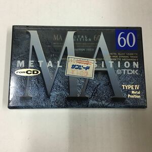 TDK カセットテープ MA METAL 60 メタルテープ　1本