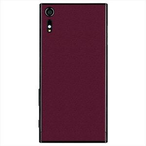 XperiaXZ SO-01J SOV34 503SO シール 裏面 マルーン