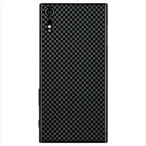 XperiaXZ SO-01J SOV34 503SO シール 裏面 キューブブラック