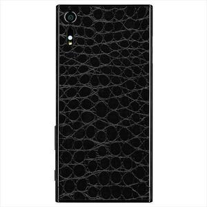 XperiaXZ SO-01J SOV34 503SO シール 裏面 Pクロコブラック