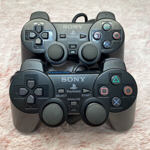 PlayStation2 コントローラー 2つセット (ブラック)
