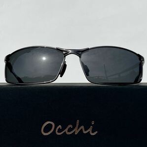 新品 OCCHI 偏光サングラス レンズUV400 軽量 ブラック 