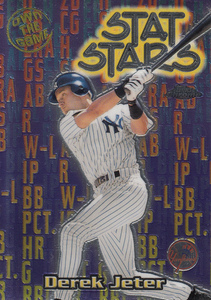 2000 Topps Chrome 'DEREK JETER' STAT STARS OTG12