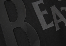 ザ ビートルズ コムデギャルソンTHE BEATLES COMME des GARCONS 立体ロゴプリントTシャツ 黒XS 【レディース】_画像5