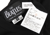 ザ ビートルズ コムデギャルソンTHE BEATLES COMME des GARCONS 立体ロゴプリントTシャツ 黒XS 【レディース】_画像10