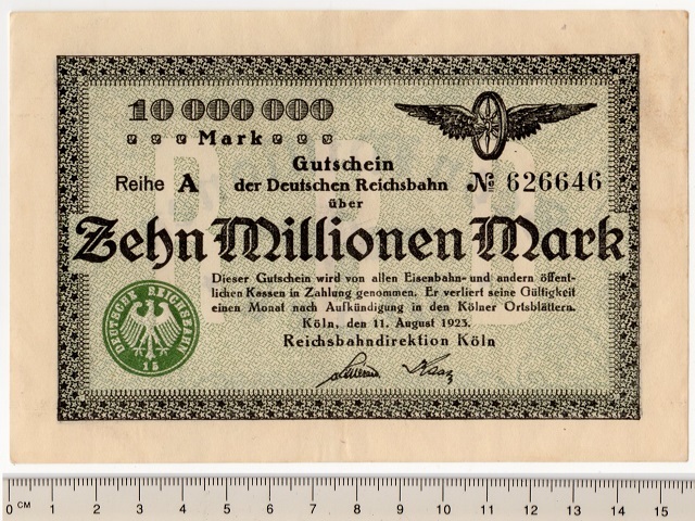 贅沢品 ドイツインフレ紙幣 実物 希少 c５－１４ box4rent.pl