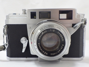 22-1051 【ジャンク】 Konica コニカ ⅢA フィルムカメラ Hexanon ヘキサノン 1:2 f=48mm 3A カメラ