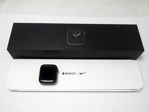 22-1423【中古品】Apple アップル MX3F2J/A Apple Watch Nike+ Series5 44mm GPS+Cellularモデル A2157 Nikeスポーツバンド ブラック