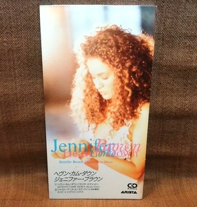 8cm CD シングル ジェニファー・ブラウン Jennifer Brown ヘヴン・カム・ダウン ジャスト・ア・リトル・ラヴ 再生確認済 定形外送料140円