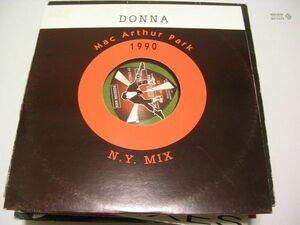 ●HOUSE DANCE CLASSIC DISCO 12”●DONNA/MAC ARTHUR PARK