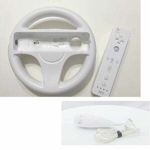 【正規品】Wii WiiU リモコン ヌンチャク ハンドル マリオカートに まとめ売り 送料無料