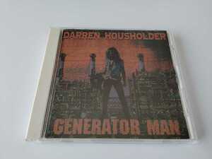 Darren Housholder / Generator Man 日本盤CD ROADRUNNER/アポロン APCY8156 94年2ndソロ,バークリー実力派ギタリスト名盤