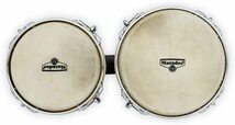 LP エルピー ボンゴ Matador Wood Bongos M201 ダークブラウン クロームパーツ 送料無料_画像4