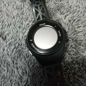 ☆【EPSON】エプソン　USED　◆　GPSランニングウォッチ　腕時計　（Q-10）◆