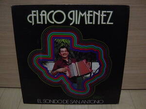 LP[WORLD/TEX MEX] FLACO JIMENEZ EL SONIDO DE SAN ANTONIO ARHOOLIE 1980 フラコ・ヒメネス