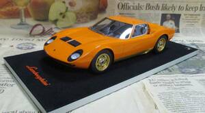 ☆絶版*Autobarn*1/18*Lamborghini Miura オレンジ≠BBR,MR