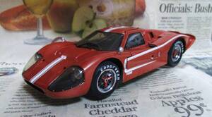 * ultra rare out of print * world 504 pcs *EXOTO*1/18*1967 Ford GT40 MKIV Prototype copper metallic ≠BBR