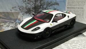 ☆レア絶版★BBRキット完成品*1/43*Ferrari F430 ホワイト/ブラック/カーボン*フェラーリ≠MR