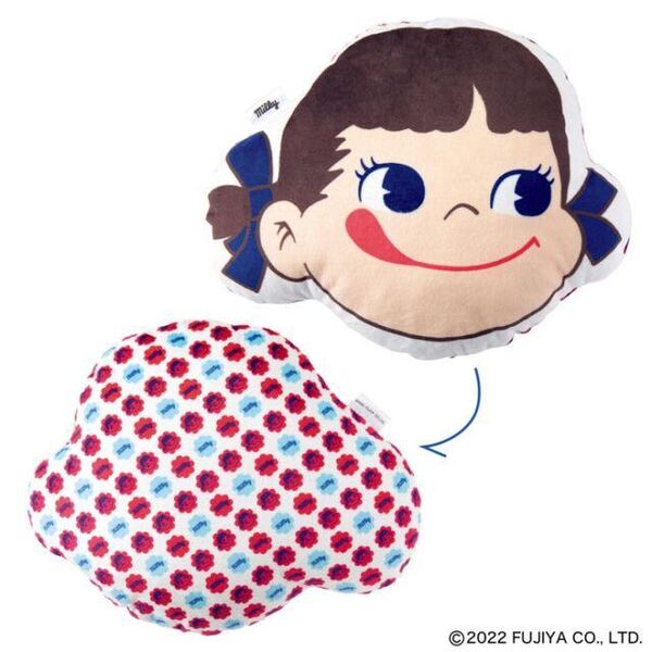 【mini ミニ 2022年4月号付録】ペコちゃん ふわふわクッション(未開封品ですが発送時に開封して中箱を取り外す場合もあります)