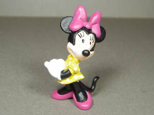  Disney Minnie Mouse PVC figure yellow color BULLYLAND