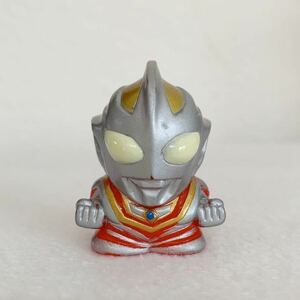 ウルトラマンガイア「ウルトラマン」指人形　ソフビフィギュア★高さ約4.5cm〈ｐ