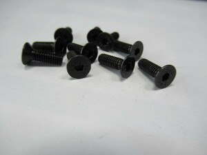 □ M4X12mm 六角穴付き 皿ねじ 10.9合金鋼 ねじ 10個入り　ホビー、DIY、ラジコン、