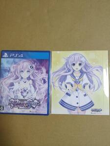 PS4 超次元ゲイム ネプテューヌ Sisters vs Sisters 通常版 未開封 送料込み 予約特典スリーブ 応募はがき付き