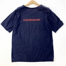 ★ USA製 ★ コモンエデュケーション COMMON EDUCATION 半袖Tシャツ ネイビー Mサイズ オールド アメカジ USボディーが嬉しい♪■DG60_画像3