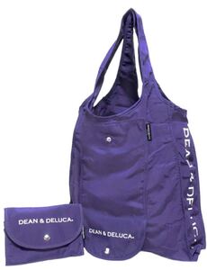DEAN&DELUCA トートバッグ エコバッグ ディーンアンドデルーカ ショッピングバッグ ディーン&デルーカ 紫 京都 限定