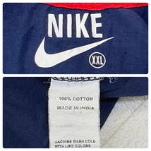 ☆送料無料☆ NIKE ナイキ USA直輸入 古着 半袖 Tシャツ レディース XXL ネイビー トップス 中古 即決_画像7