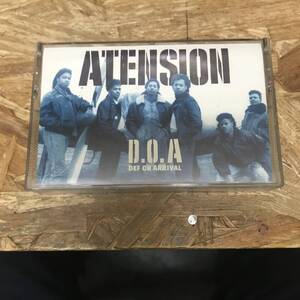 シHIPHOP,R&B ATENSION - DEF ON ARRIVAL アルバム,RARE,入手困難 TAPE 中古品