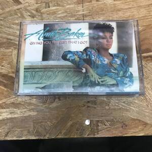 シHIPHOP,R&B ANITA BAKER - GIVING YOU THE BEST THAT I GOT アルバム,名作!!! TAPE 中古品