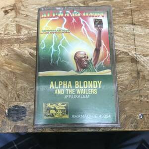 シPOPS,ROCK ALPHA BLONDY - JERUSALEM アルバム,RARE,INDIE TAPE 中古品