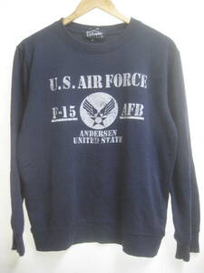 一点物!! Volcanic ミリタリースウェット U.S.AIR FORCE サイズ M