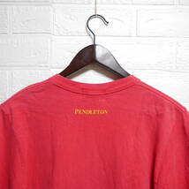 F22 □ PENDLETON □ ペンドルトン　半袖シャツ　赤　中古　サイズＭ_画像8