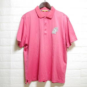 F22 □ CASTELBAJAC SPORTS □ カステルバジャックスポーツ　ポロシャツ　濃いピンク　中古　サイズ５