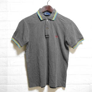 F22 ◇ FRED PERRY | フレッドペリー　ポロシャツ　グレー　中古　サイズＳ