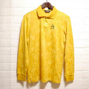 F23 * Munsingwear * Munsingwear wear polo-shirt mustard Karashi color used size M